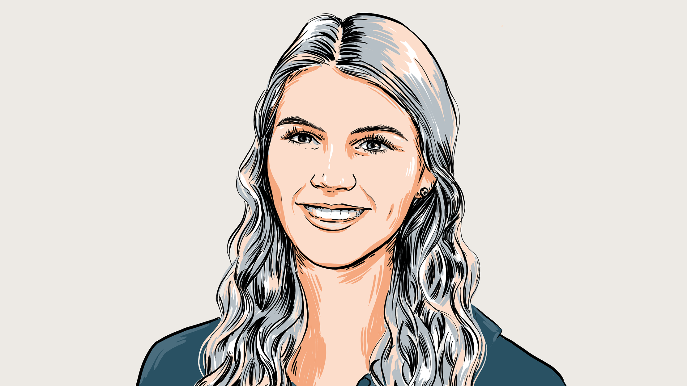 Lena Rehmann (Illustration: Martina Hoffmann) Porträt Lena Rehmann
