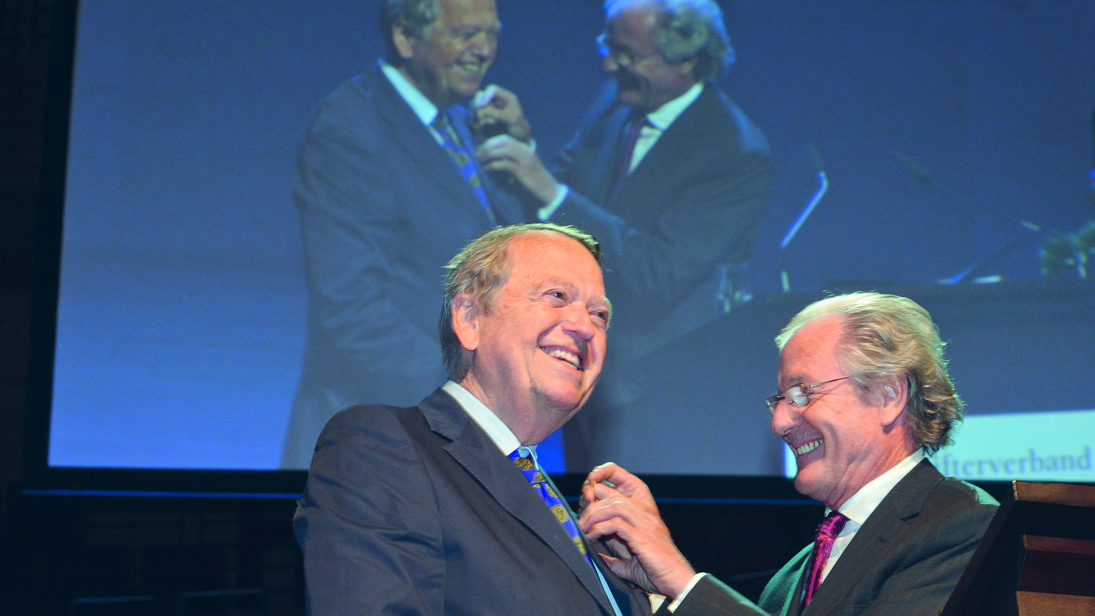 Arendt Oetker und Wolfgang Reitzle (Foto: David Ausserhofer) Arendt Oetker und Wolfgang Reitzle (Foto: David Ausserhofer)