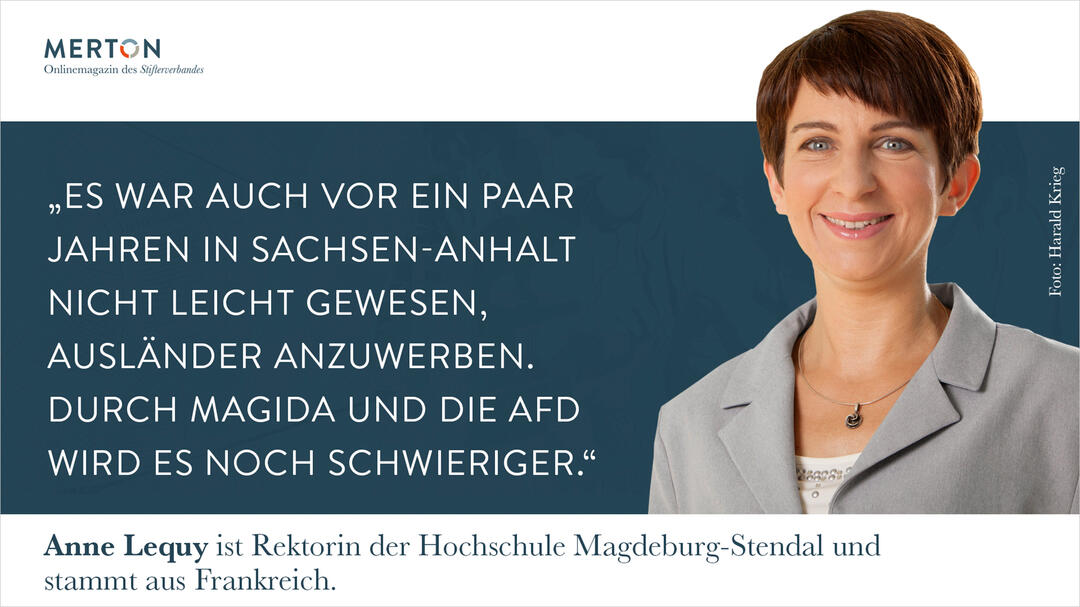 Anne Lequy (Foto: Hochschule Magdeburg-Stendal/Harald Krieg) image