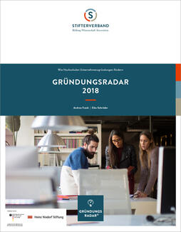 Gründungsradar 2018 (Cover)