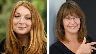 Alexandra Habicher & Susane Kurz (Foto: Peter Eilers/weiterwiebesprochen / Foto Schatz Langenfeld)