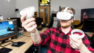 Game Studio (Foto: Eric Lichtenscheidt/Hochschule Bonn-Rhein-Sieg)