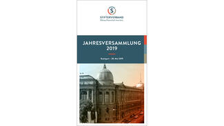 Programmheft zur Jahresversammlung 2019 (Cover)