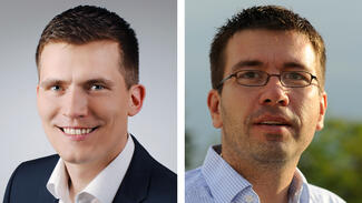 Christian Cierpka & Patrick Mäder (Foto: TU Ilmenau)